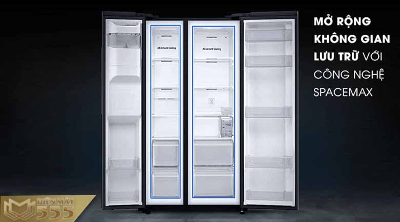 Tủ lạnh Samsung Inverter 617 lít RS64R53012C/SV - Chính Hãng