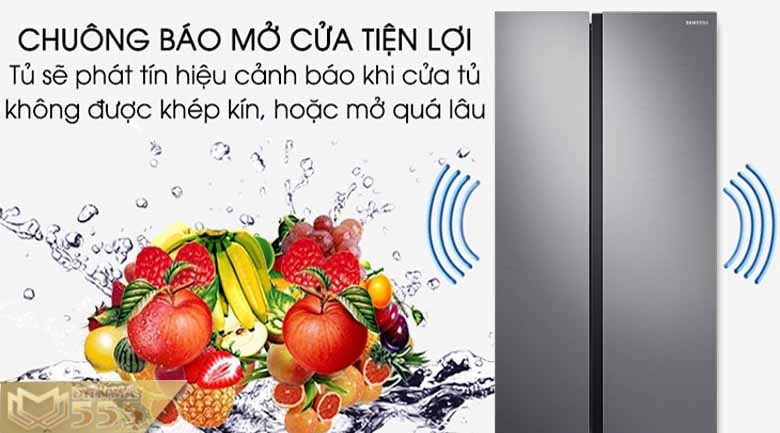 Tổng quan về tủ lạnh Samsung Inverter 655 lít RS62R5001M9/SV