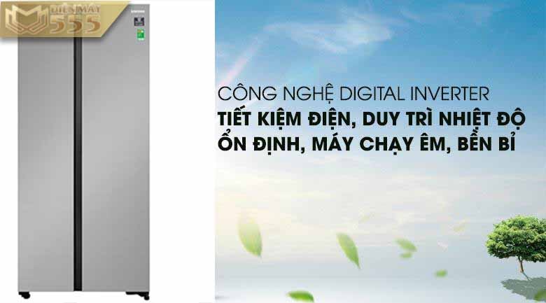 Tổng quan về tủ lạnh Samsung Inverter 655 lít RS62R5001M9/SV