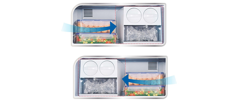 Tủ lạnh Panasonic Inverter 306 lít NR-BL340PKVN - Chính hãng