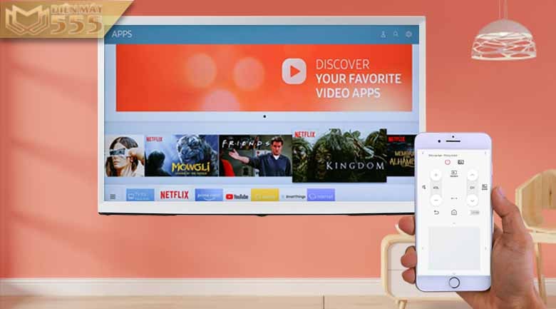 Smart Tivi QLED Samsung 4K 55 inch QA55LS01T - The Serif Samsung