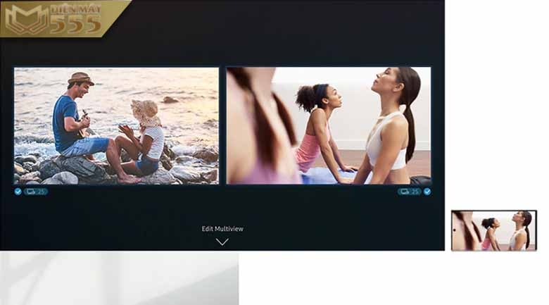 Smart Tivi QLED Samsung 4K 55 inch QA55LS01T - The Serif Samsung