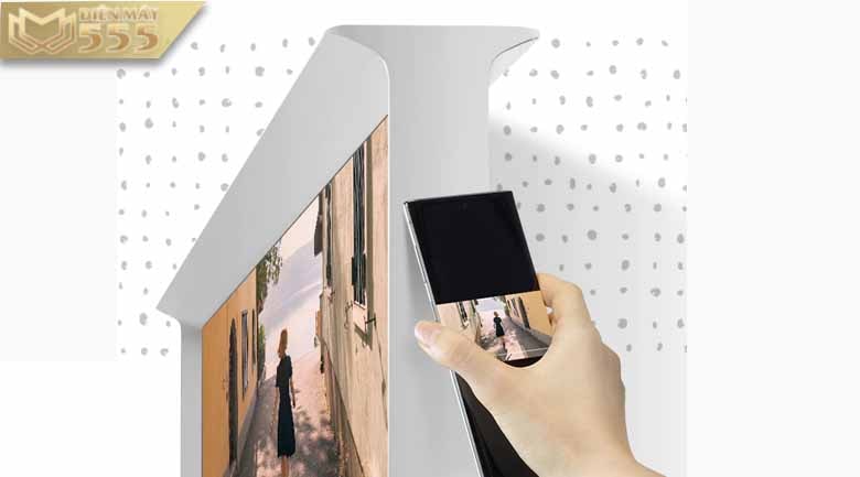 Smart Tivi QLED Samsung 4K 55 inch QA55LS01T - The Serif Samsung