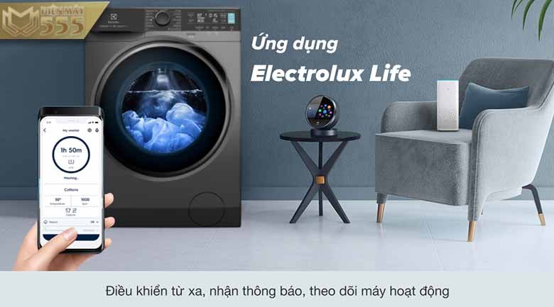Máy giặt Electrolux Inverter 11 kg EWF1141R9SB lồng ngang