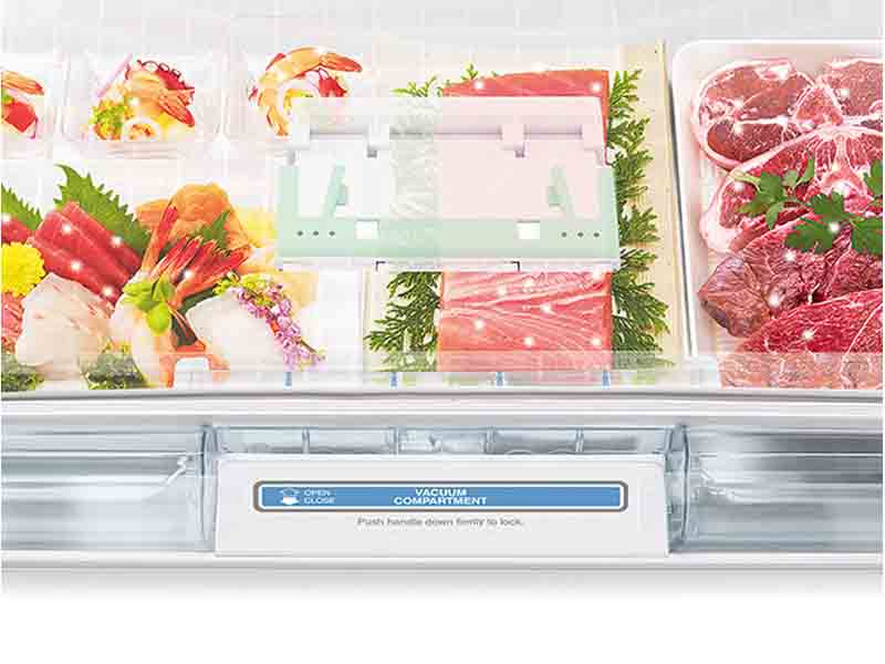 Tủ lạnh Hitachi Inverter 536 lít R-G520GV (X) - Chính Hãng