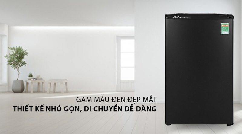 Tủ lạnh Mini Aqua 90 lít AQR-D99FA(BS) - Chính Hãng