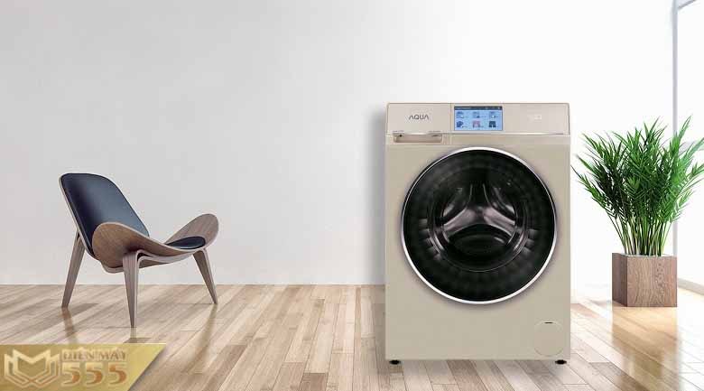 Máy giặt sấy Aqua inverter 10kg AQD-D1000HT(N)