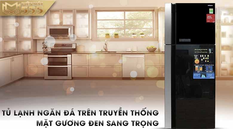 Tủ lạnh Hitachi Inverter 450L R-FG560PGV8 (GBK)