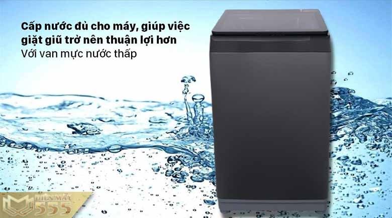 Máy giặt Aqua 10kg AQW-F100GT BK - lồng đứng