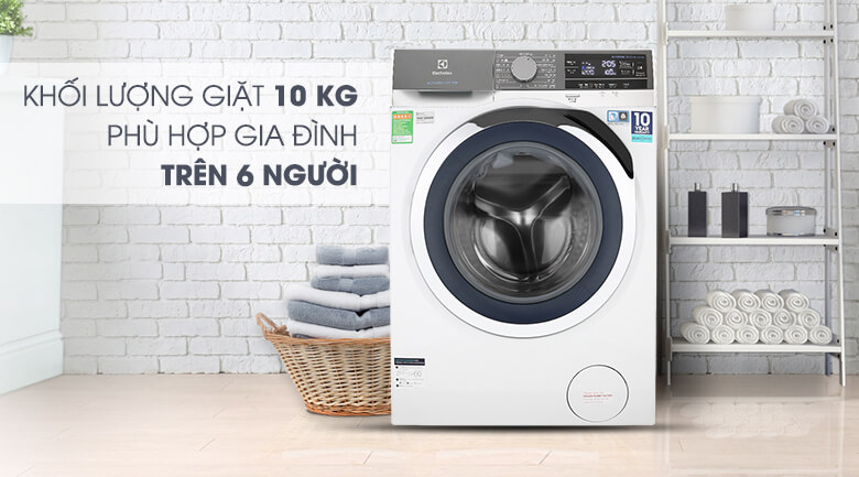 Máy giặt Electrolux Inverter 10 kg EWF1023BEWA - Chính Hãng