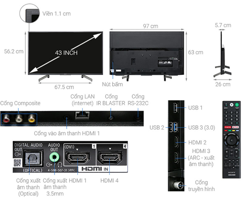 android-tivi-sony-4k-43-inch-kd-43x8000g