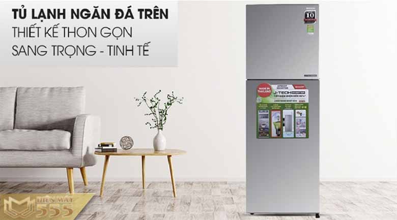 Tủ lạnh Sharp Inverter 224 lít SJ-X251E-SL - Model 2016