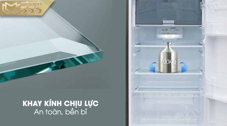 Tủ lạnh Sharp Inverter 287 lít SJ-X316E-DS - Model 2016