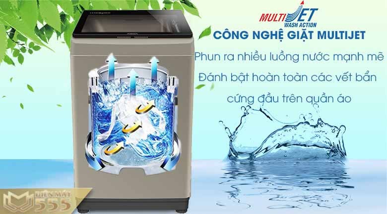 Máy giặt Aqua 11 kg AQW-FR110GT PS lồng đứng