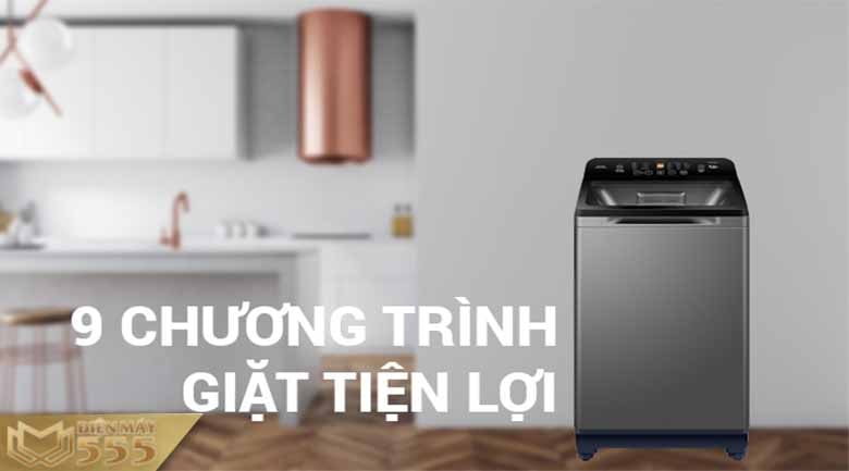 Máy giặt Aqua 9 kg AQW-FR90GT S lồng đứng