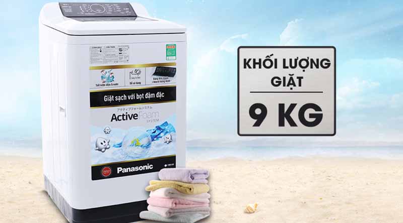 Máy giặt Panasonic 9kg NA-F90A4HRV - Chính Hãng