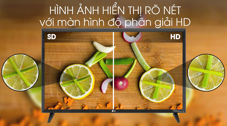 Ðộ phân giải HD cho hình ảnh rõ nét, sống động