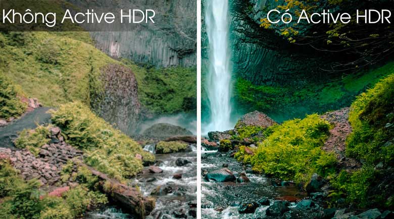 Công nghệ Active HDR cho hình ảnh chân thật
