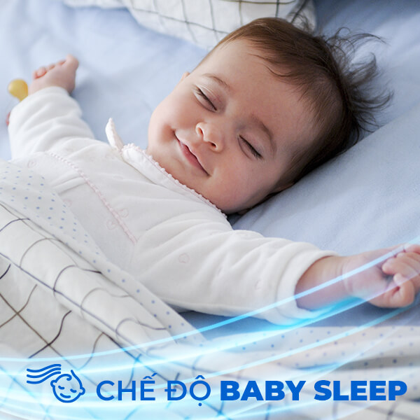 Điều hòa Sharp Inverter 1 Chiều 9.000BTU AH-X9STW chế độ Baby Sleep