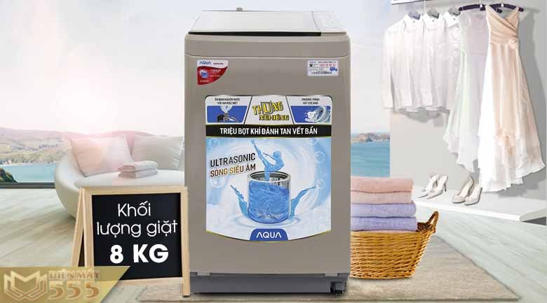 Máy giặt Aqua 8 kg AQW-U800BT(N)