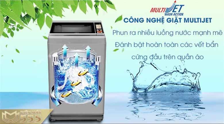 Máy giặt Aqua 8.5 Kg AQW-S85FT N - lồng đứng