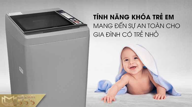 Máy giặt Aqua 8.5 Kg AQW-S85FT N - lồng đứng