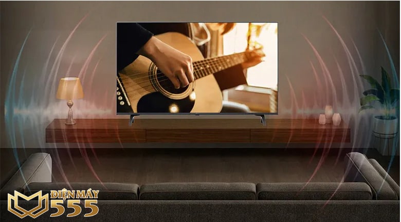 Hệ thống AI Sound và AI Acoustic Tuning trên Smart Tivi LG 4K 43 inch 43UQ7550PSF