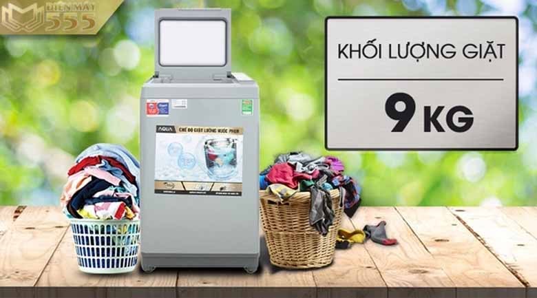 Máy giặt Aqua Inverter 9 kg AQW-D90CT(N) - Lồng đứng