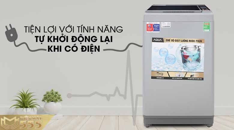 Máy giặt Aqua Inverter 9 kg AQW-D90CT(N) - Lồng đứng