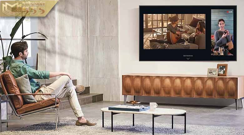 Smart Tivi khung Tranh The Frame QLED Samsung 4K 55 inch QA55LS03B