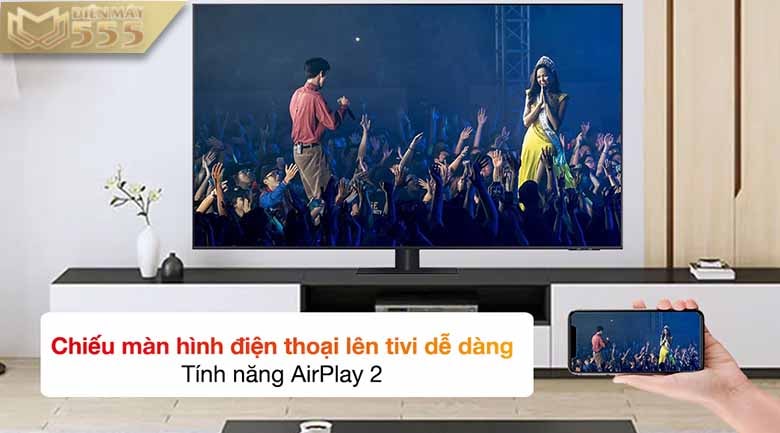 Smart Tivi QLED 4K 55 inch Samsung QA55Q70A