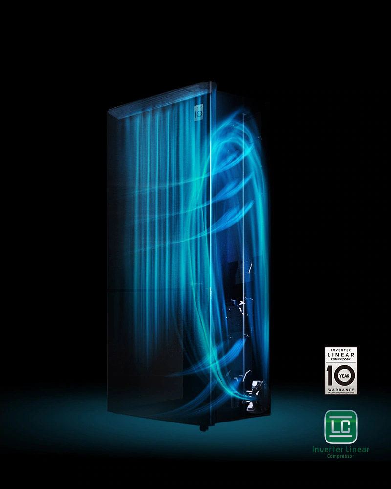Tủ lạnh LG Inverter 209 lít GN-M208BL - Chính Hãng
