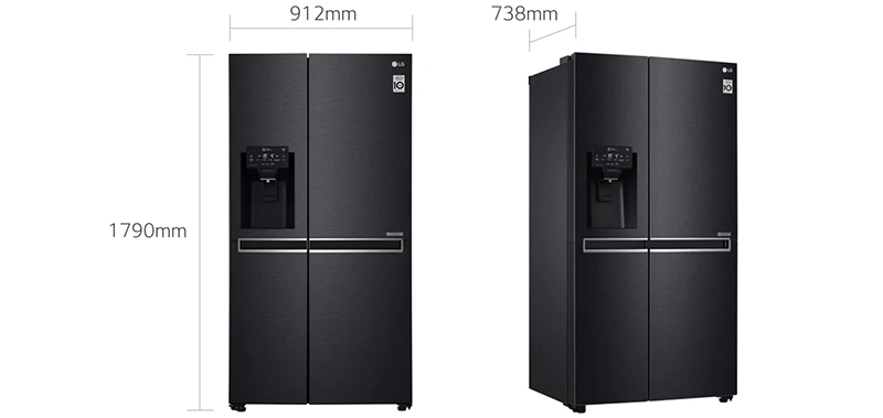 Tủ lạnh LG Inverter 601 lít GR-D247MC - Chính Hãng