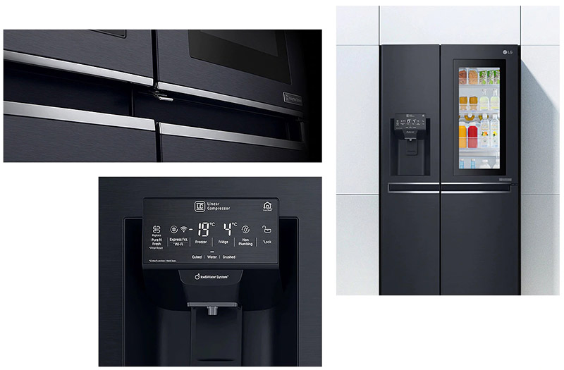 Tủ lạnh LG Inverter InstaView Door-in-Door 601 lít GR-X247MC - Chính Hãng