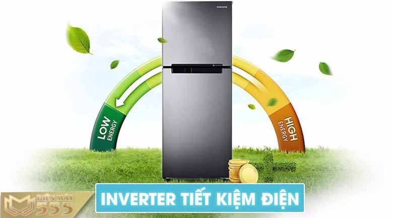 Tủ lạnh Samsung Inverter 208 lít RT19M300BGS/SV - Chính Hãng