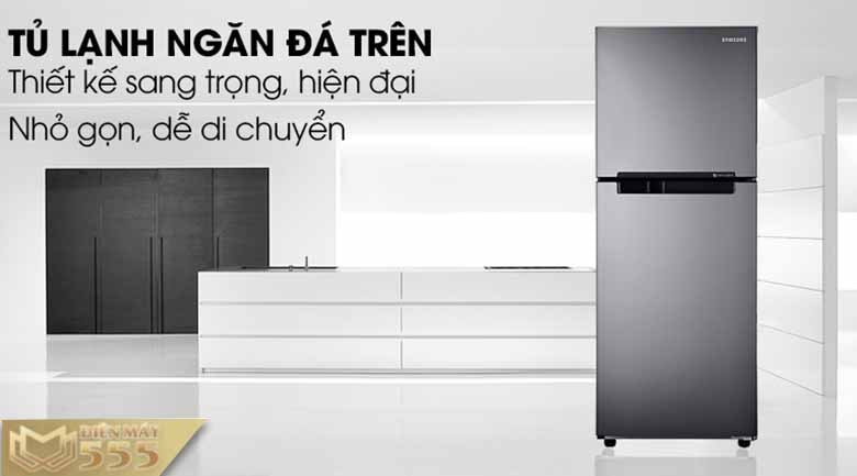 Tủ lạnh Samsung Inverter 208 lít RT19M300BGS/SV - Chính Hãng