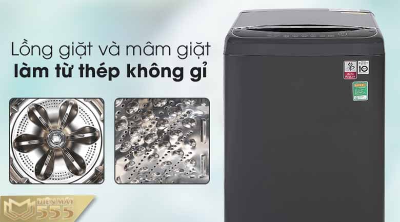 Máy giặt LG Inverter 11 kg TH2111DSAB Lồng đứng