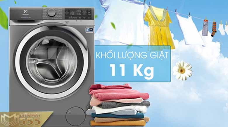 Máy giặt Electrolux Inverter 11 kg EWF1142BESA