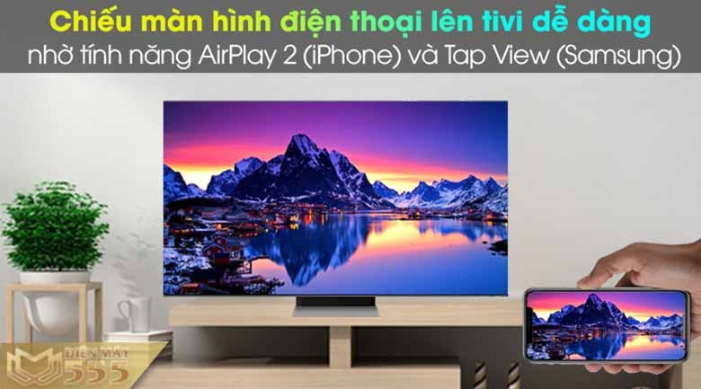 Tivi Neo QLED 8K 85 inch Samsung QA85QN900A - Model 2021