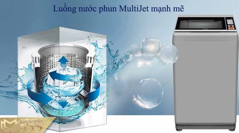 Máy giặt Aqua 8kg AQW-S80CT(H2) - Lồng đứng