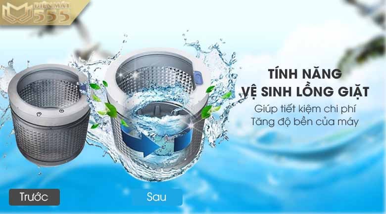 Máy giặt Aqua 8kg AQW-S80CT(H2) - Lồng đứng