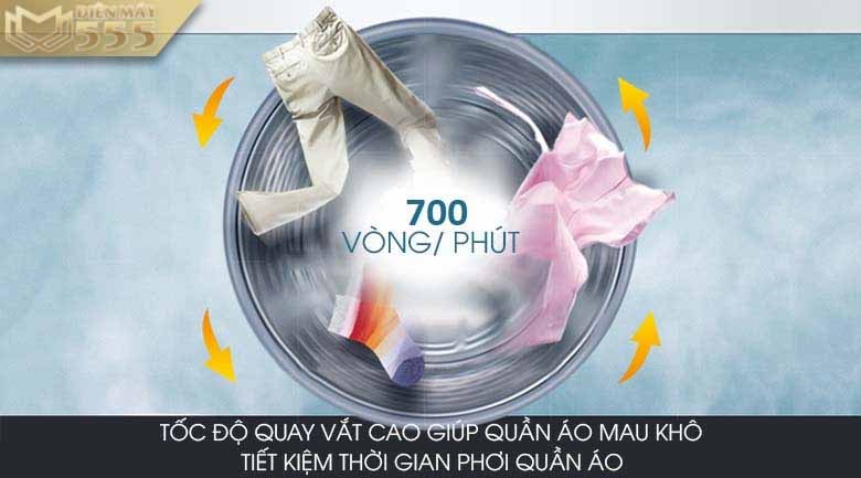 Máy giặt Aqua 8kg AQW-S80CT(H2) - Lồng đứng