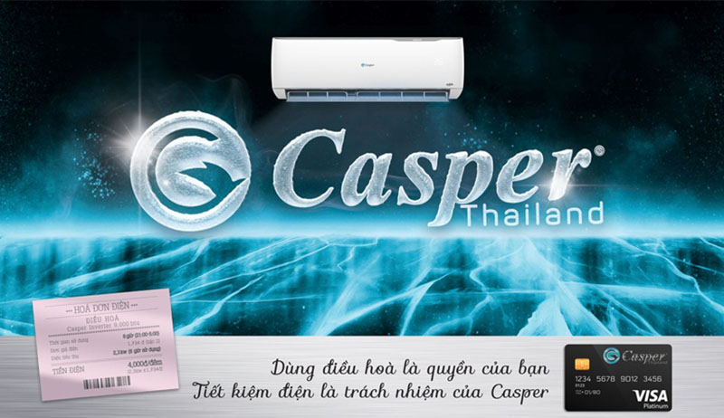 Điều hòa Casper Inverter 1 Chiều 9000BTU GC-09TL32 tiết kiệm điện