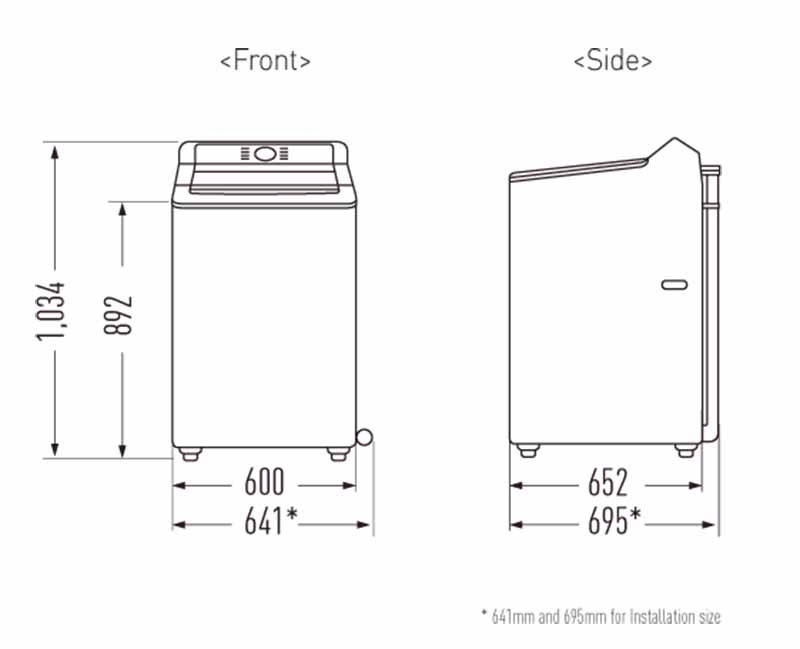 Máy giặt Panasonic 10 kg NA-F100A4GRV - Chính Hãng