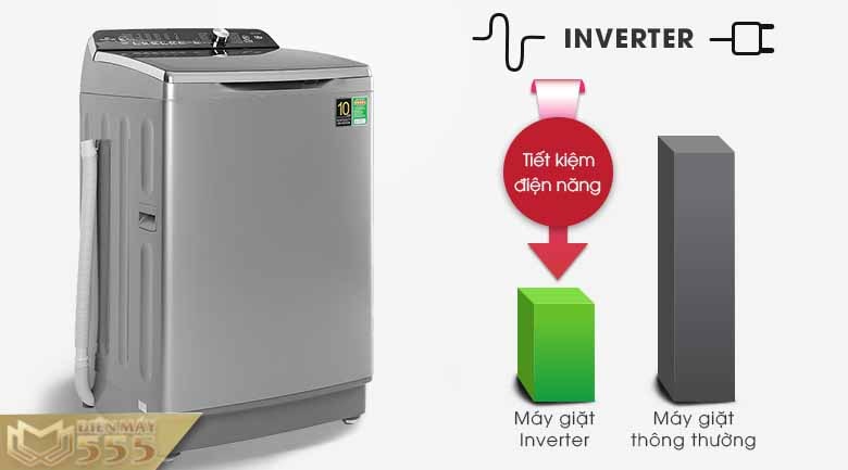 Máy giặt Aqua Inverter 12 kg AQW-DR120CT S