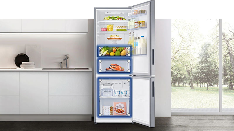 Tủ lạnh Samsung Inverter 307 lít RB30N4170BU/SV - Chính Hãng