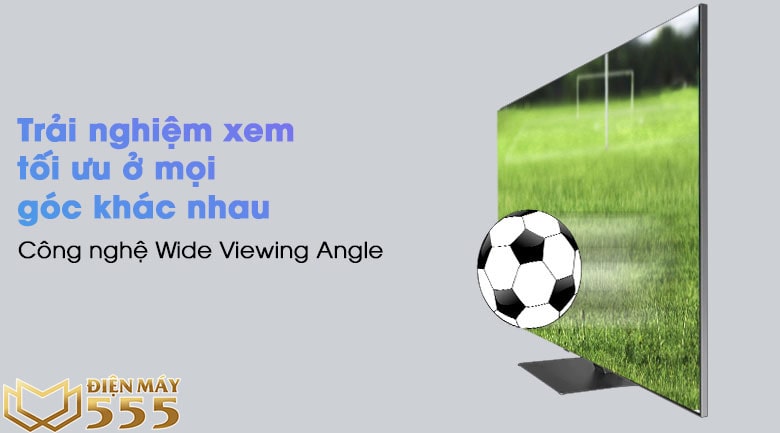 công nghệ Wide Viewing Angle trên Smart Tivi QLED Samsung 4K 55 inch QA55Q80A 