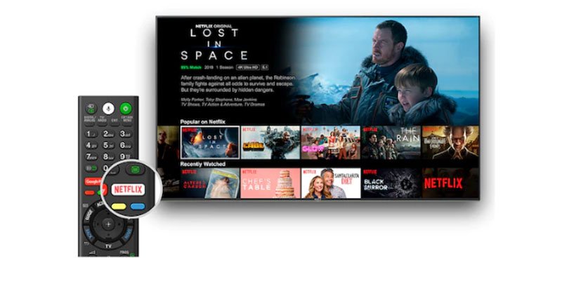 Android Tivi Sony 4K 65 inch KD-65X8000G - Chính Hãng