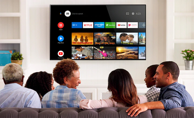 Android Tivi Sony 4K 65 inch KD-65X8000G - Chính Hãng