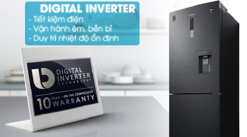 Tủ lạnh Samsung Inverter 458 lít RL4364SBABS/SV - Chính Hãng